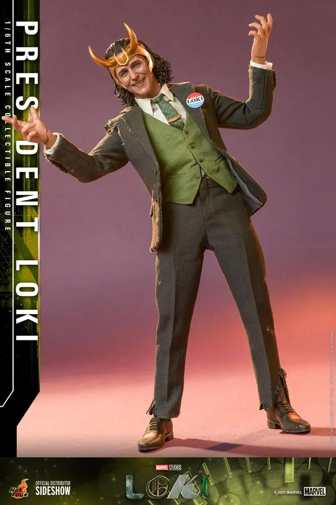 Loki Action Figure 1/6 President Loki 31 cm termékfotó