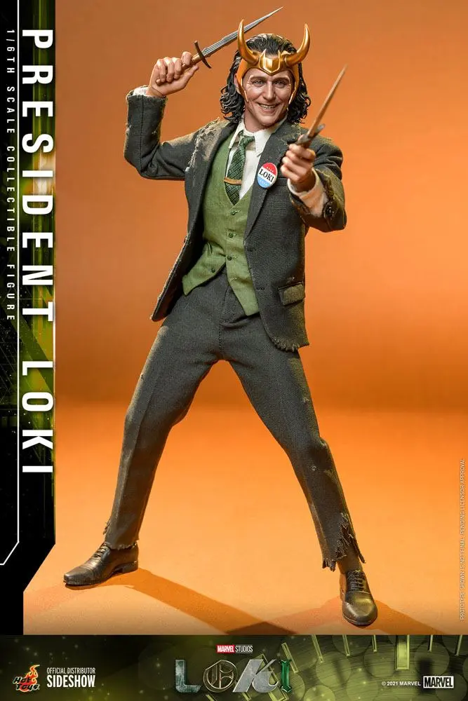 Loki Action Figure 1/6 President Loki 31 cm termékfotó