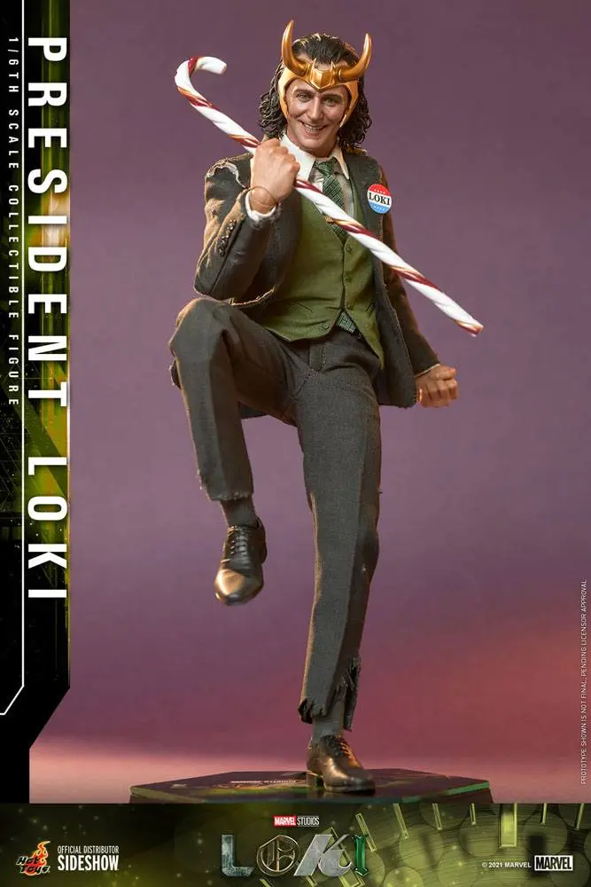 Loki Action Figure 1/6 President Loki 31 cm termékfotó