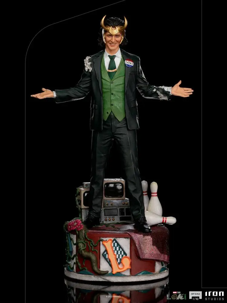 Loki Art Scale 1/10 Loki President Variant szobor figura 25 cm termékfotó