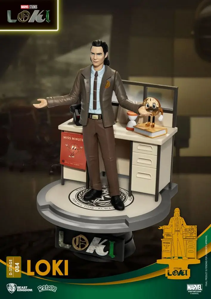 Loki D-Stage PVC Diorama Loki Closed Box Version 16 cm termékfotó