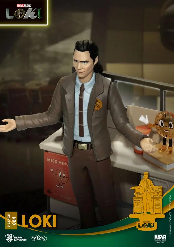 Loki D-Stage PVC Diorama Loki Closed Box Version 16 cm termékfotó