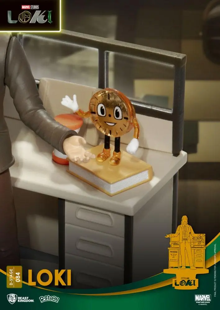 Loki D-Stage PVC Diorama Loki Closed Box Version 16 cm termékfotó
