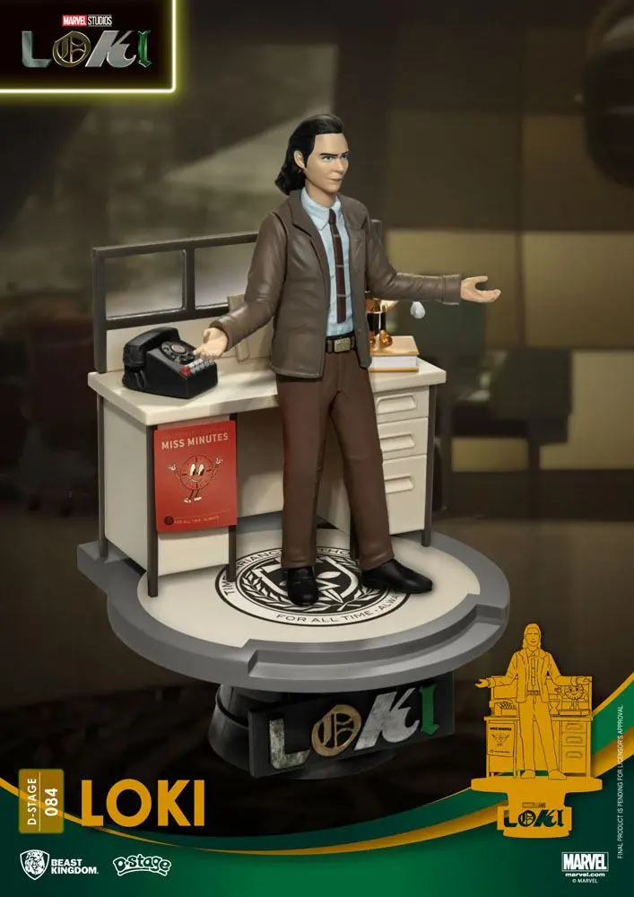 Loki D-Stage PVC Diorama Loki Closed Box Version 16 cm termékfotó
