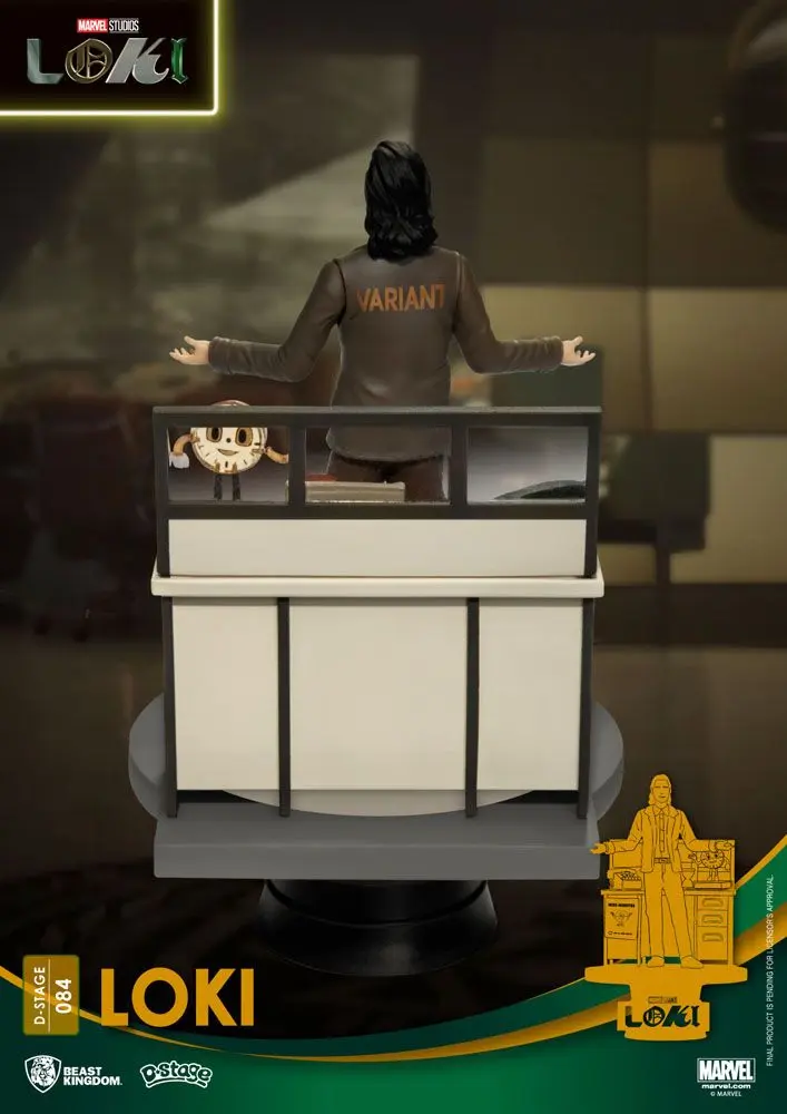 Loki D-Stage PVC Diorama Loki Closed Box Version 16 cm termékfotó