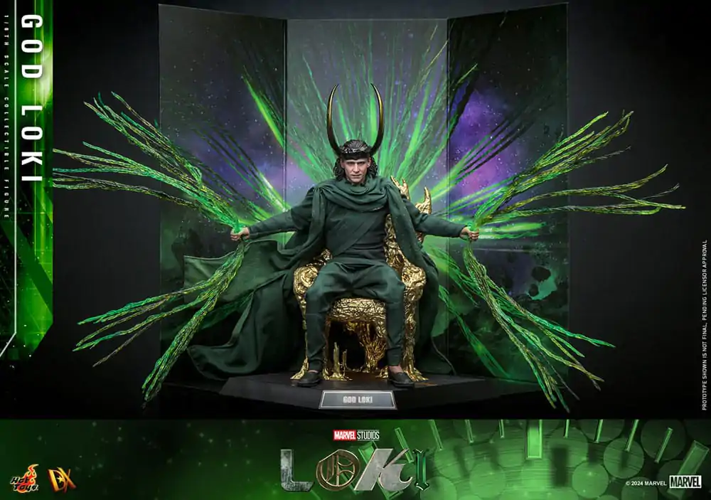 Loki DX 1/6 God Loki akciófigura 31 cm termékfotó