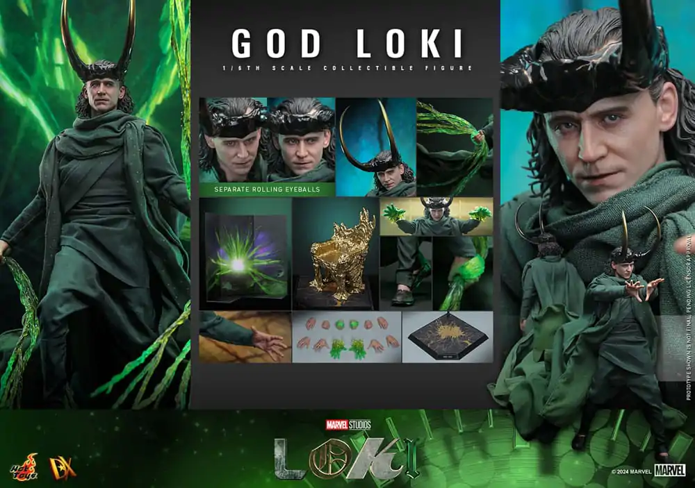 Loki DX 1/6 God Loki akciófigura 31 cm termékfotó