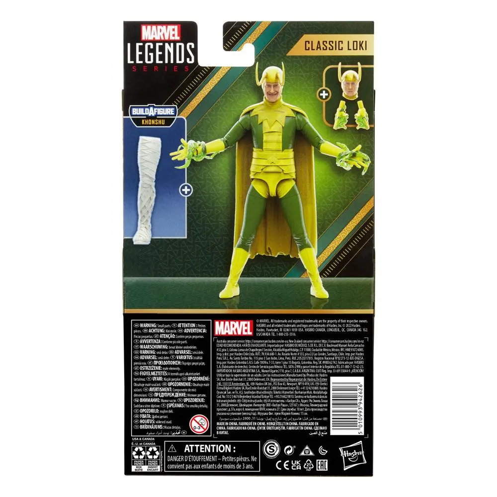 Loki Marvel Legends Action Figure Khonshu BAF: Classic Loki 15 cm termékfotó