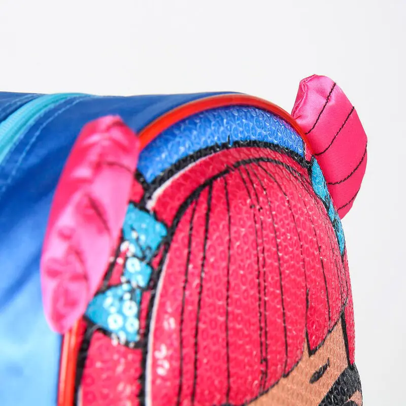 LOL Surprise 3D prémium flitteres táska hátizsák 31cm termékfotó