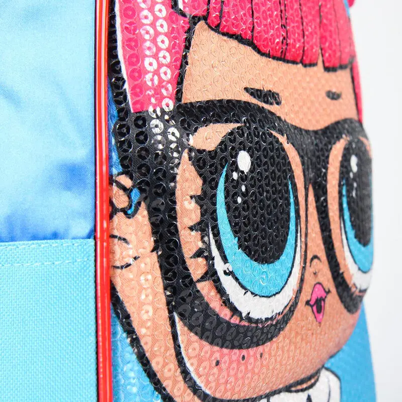 LOL Surprise 3D prémium flitteres táska hátizsák 31cm termékfotó