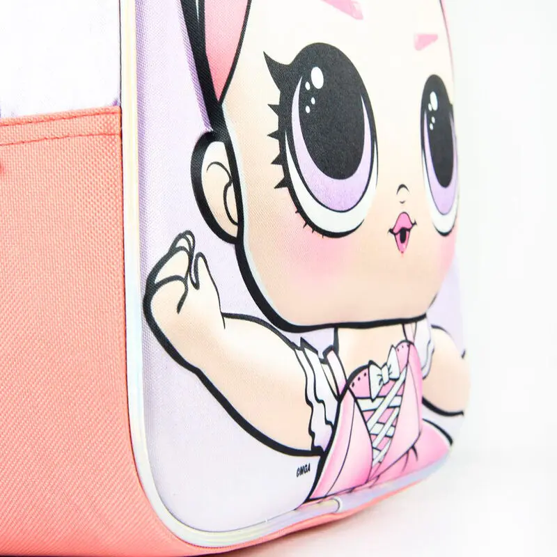 LOL Surprise 3D prémium flitteres táska hátizsák 31cm termékfotó