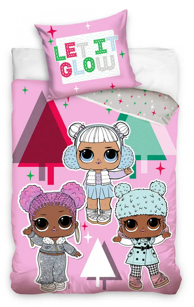 LOL Surprise ágyneműhuzat 160×200cm, 70×80 cm termékfotó
