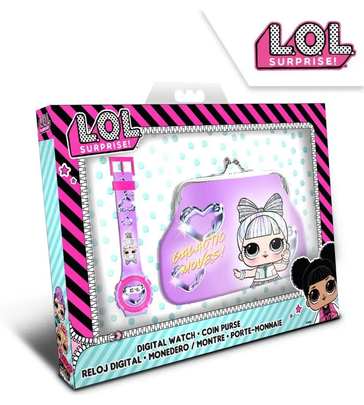 LOL Surprise Digitális karóra + pénztárca termékfotó