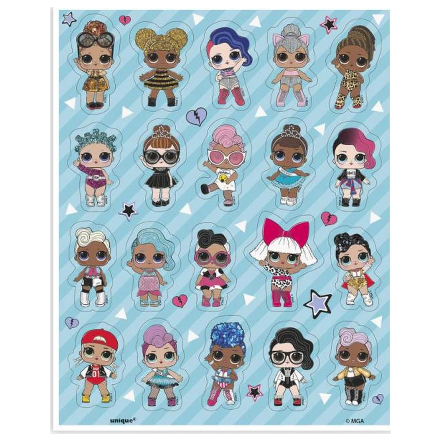 LOL Surprise Friends matrica szett 4 ív termékfotó