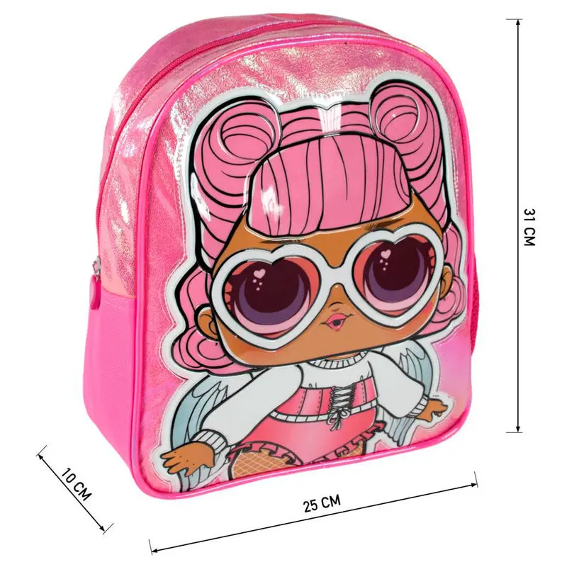 LOL Surprise glitter táska hátizsák 31cm termékfotó