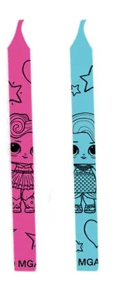 LOL Surprise Glitterati, tortagyertya, gyertya szett 12 db-os termékfotó