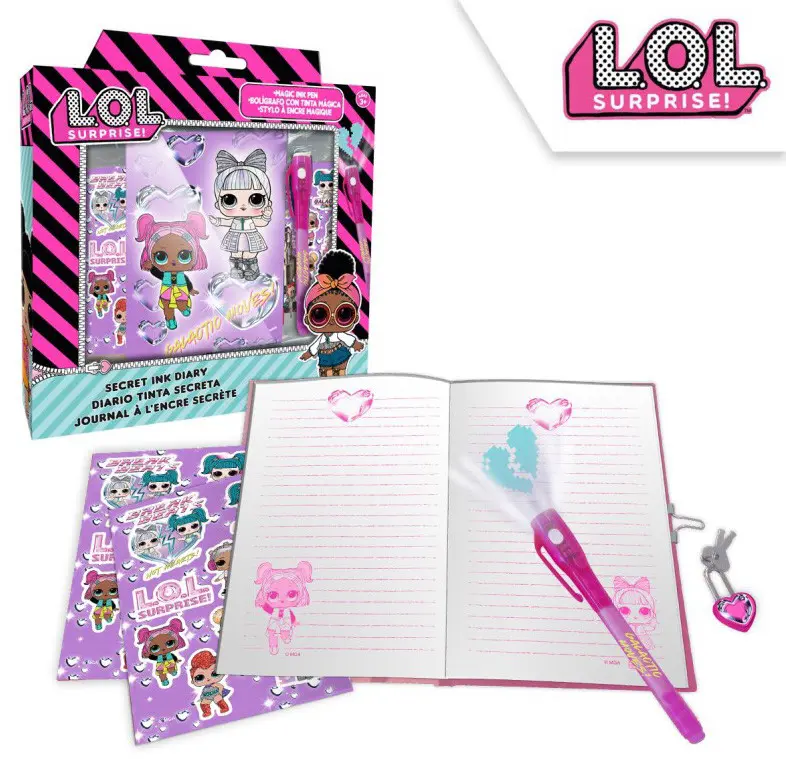 LOL Surprise napló + mágikus toll szett termékfotó