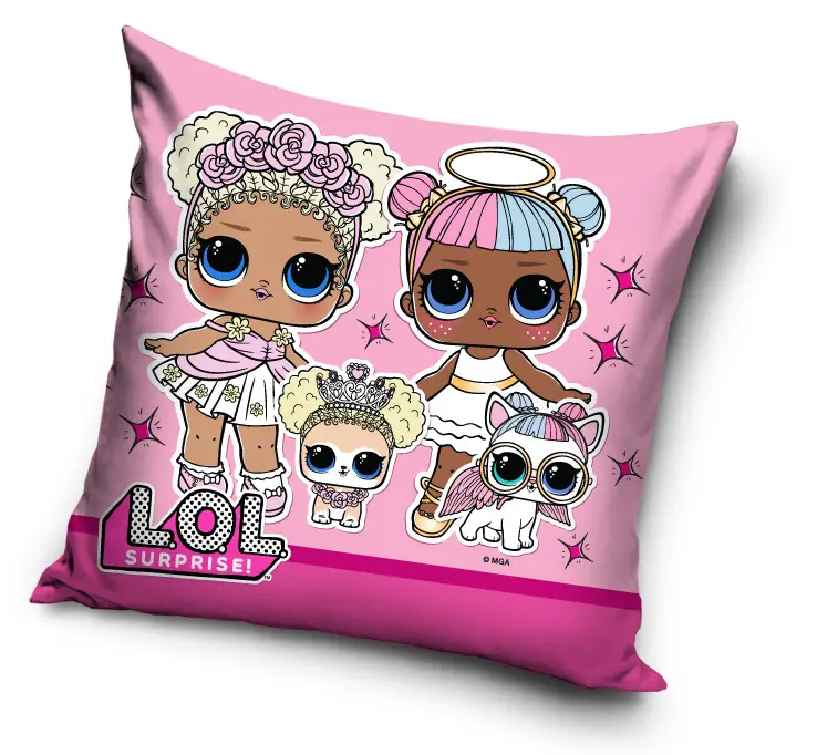 LOL Surprise párna, díszpárna 40*40 cm termékfotó