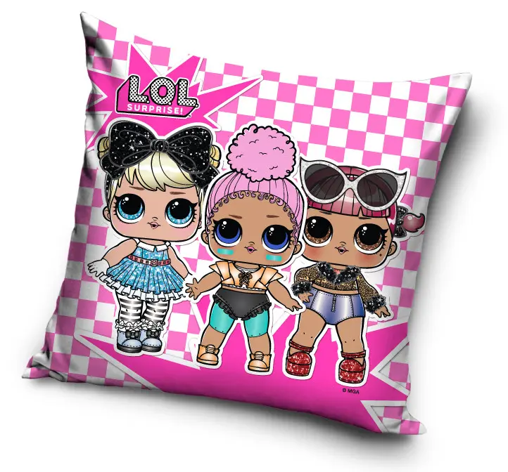 LOL Surprise párna, díszpárna 40*40 cm termékfotó