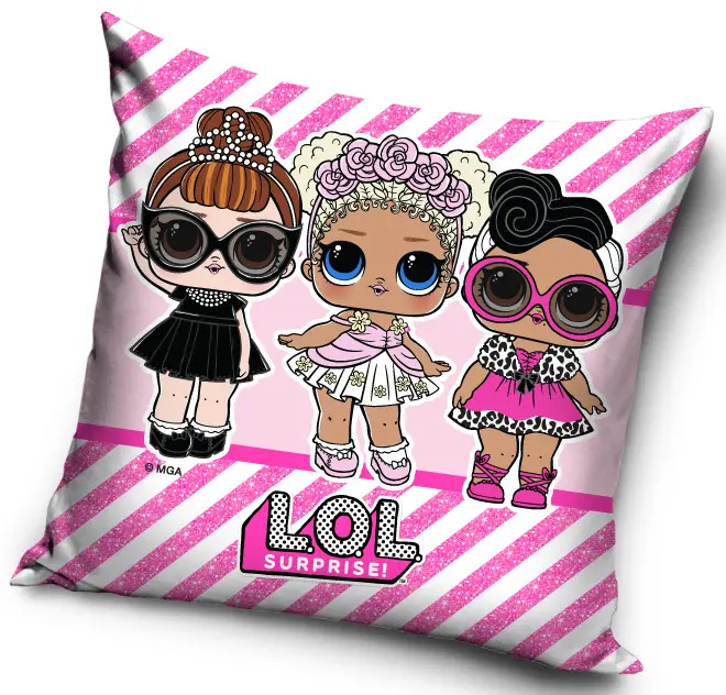 LOL Surprise párnahuzat 40*40 cm termékfotó