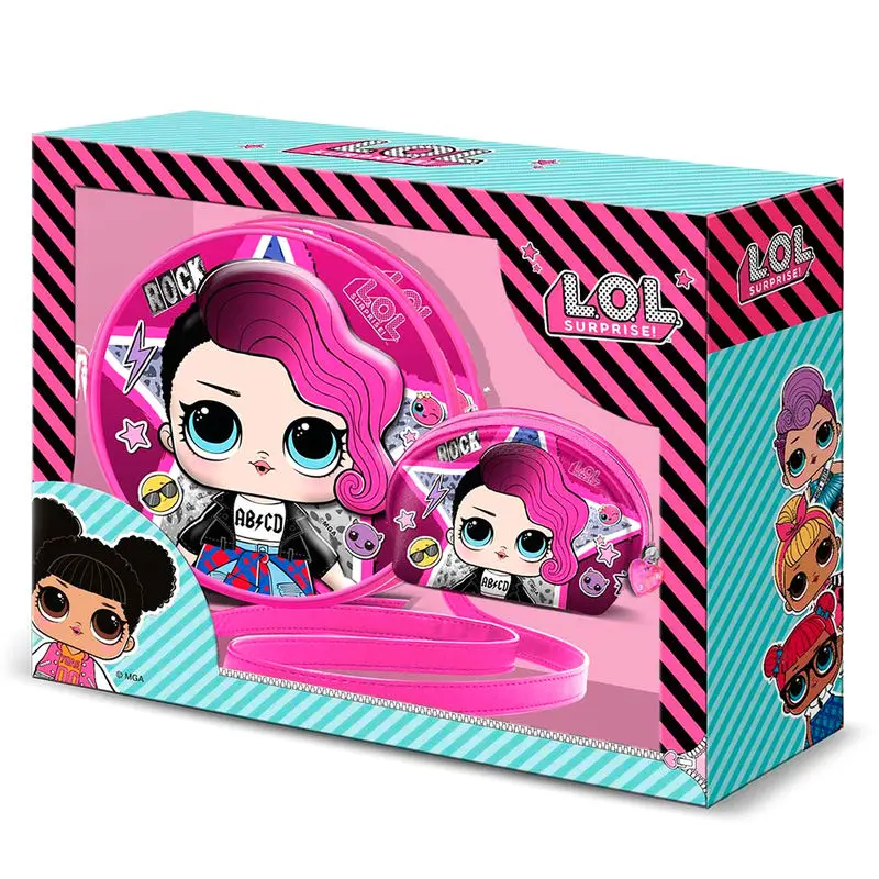 LOL Surprise Rock 3D táska és pénztárca ajándékcsomag termékfotó