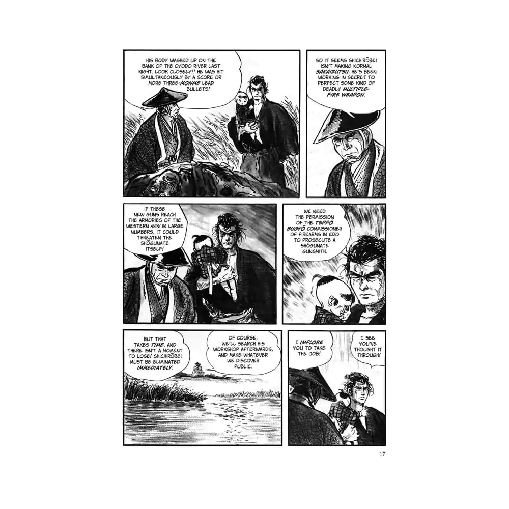 Lone Wolf and Cub Omnibus Manga Volume 3 angol nyelvű termékfotó