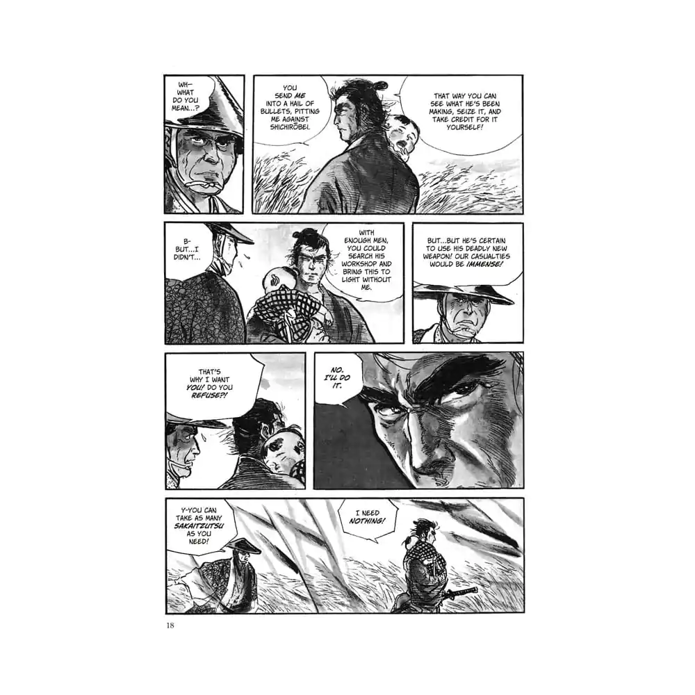 Lone Wolf and Cub Omnibus Manga Volume 3 angol nyelvű termékfotó