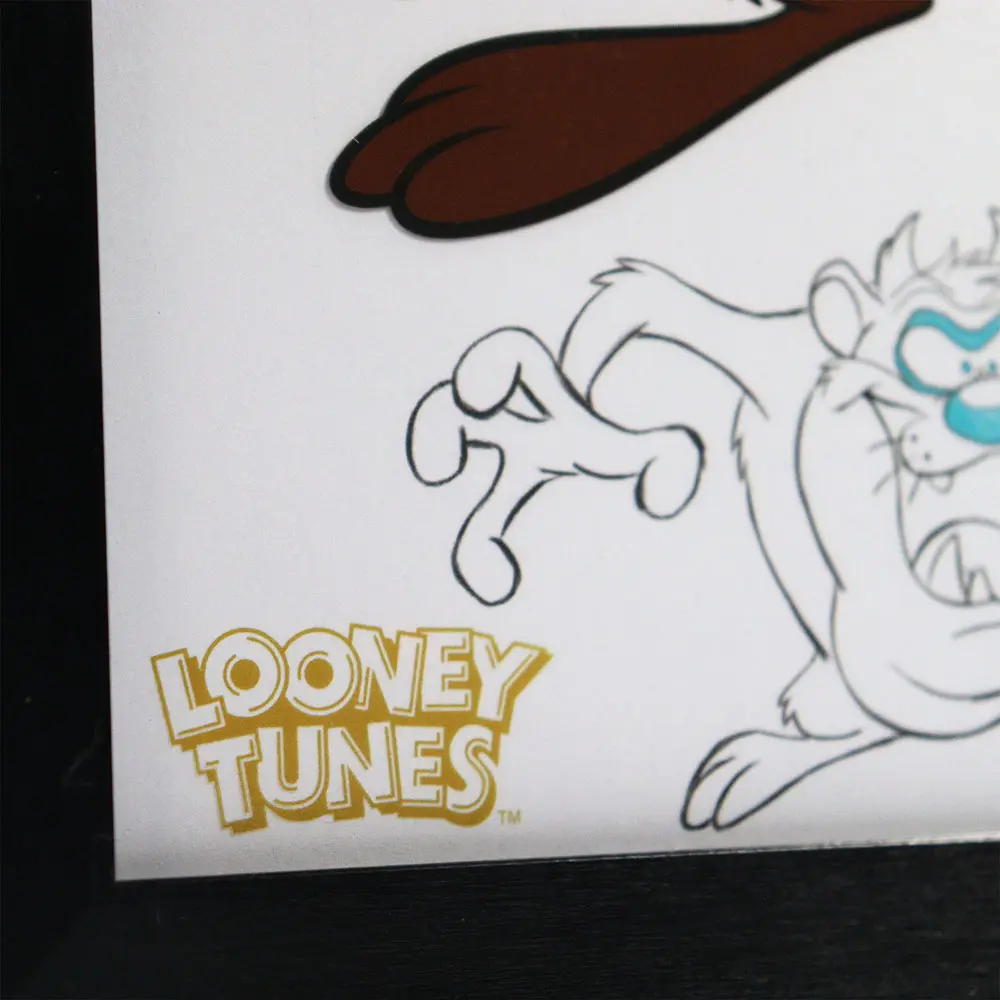 Looney Tunes Art Print Limitált kiadás Fan-Cel Tazmanian Devil 36 x 28 cm termékfotó