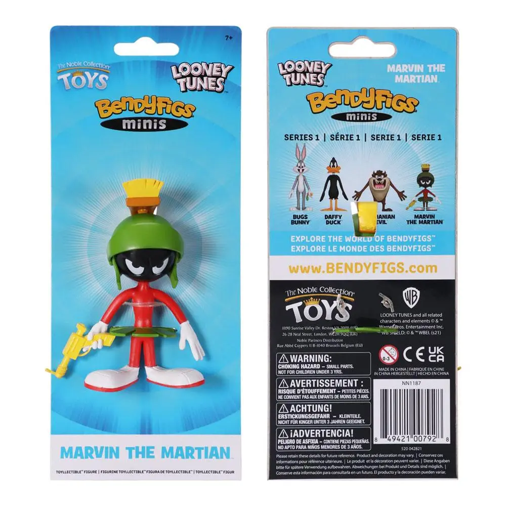 Looney Tunes Bendyfigs Bendable Marvin the Martian figura 11 cm termékfotó