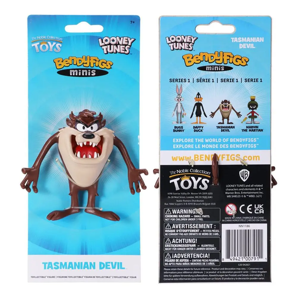 Looney Tunes Bendyfigs Bendable Taz Tasmanian Devil figura 9 cm termékfotó
