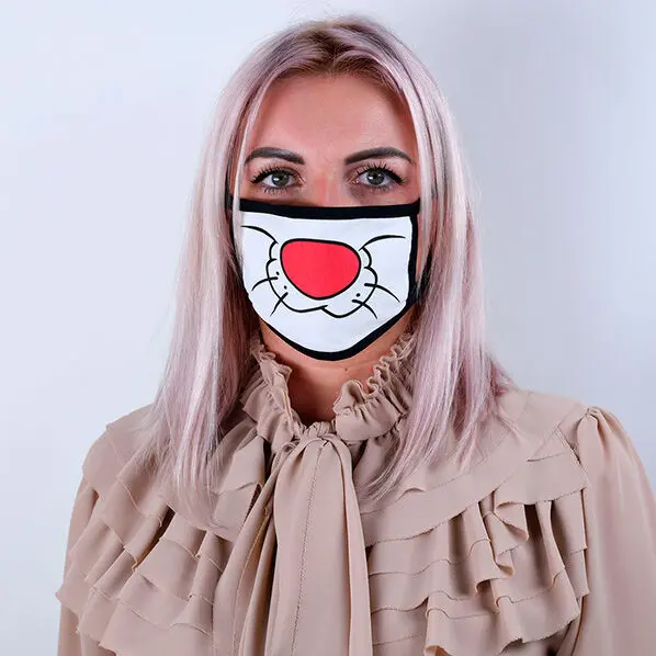 Looney Tunes Sylvester 2 db-os prémium többször használható maszk termékfotó