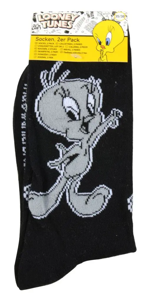 Looney Tunes Tweety 2 darabos zokni csomag termékfotó