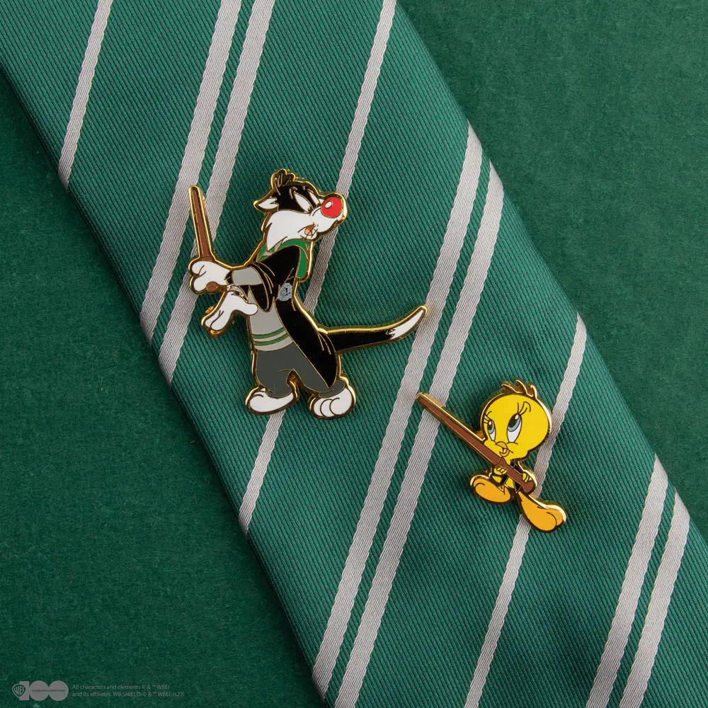 Looney Tunes Tweety & Sylvester at Hogwarts kitűző csomag termékfotó