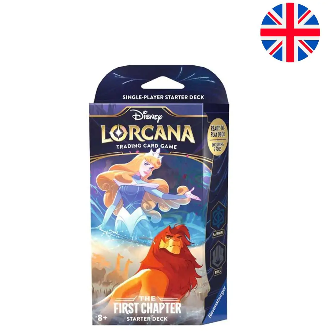 Lorcana English Disney The Lion King The First Chapter deck of cards termékfotó