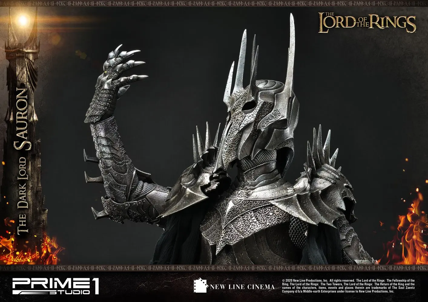 Lord of the Rings 1/4 The Dark Lord Sauron Exclusive Version szobor figura 109 cm termékfotó