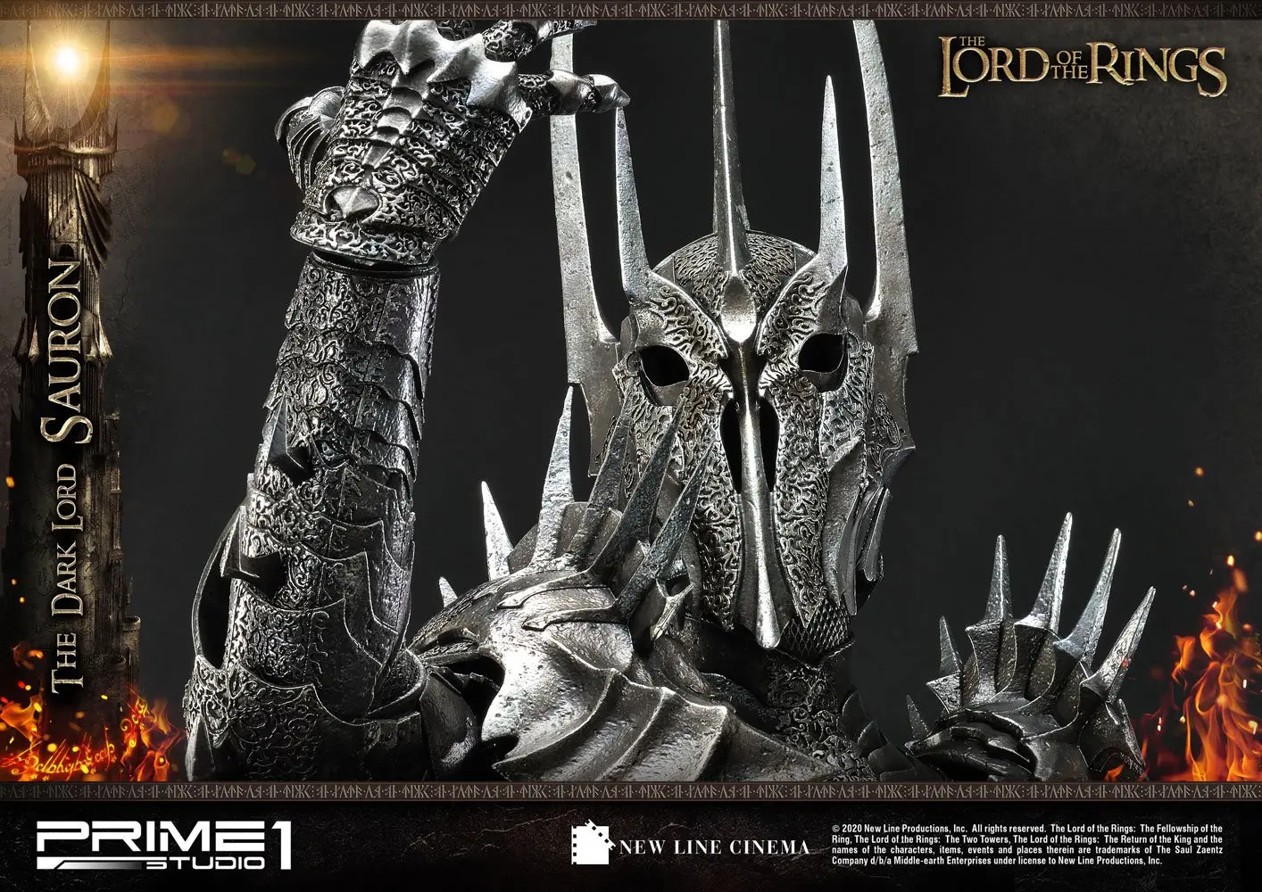 Lord of the Rings 1/4 The Dark Lord Sauron Exclusive Version szobor figura 109 cm termékfotó