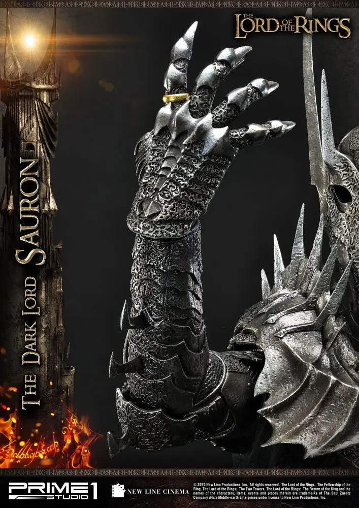 Lord of the Rings 1/4 The Dark Lord Sauron Exclusive Version szobor figura 109 cm termékfotó