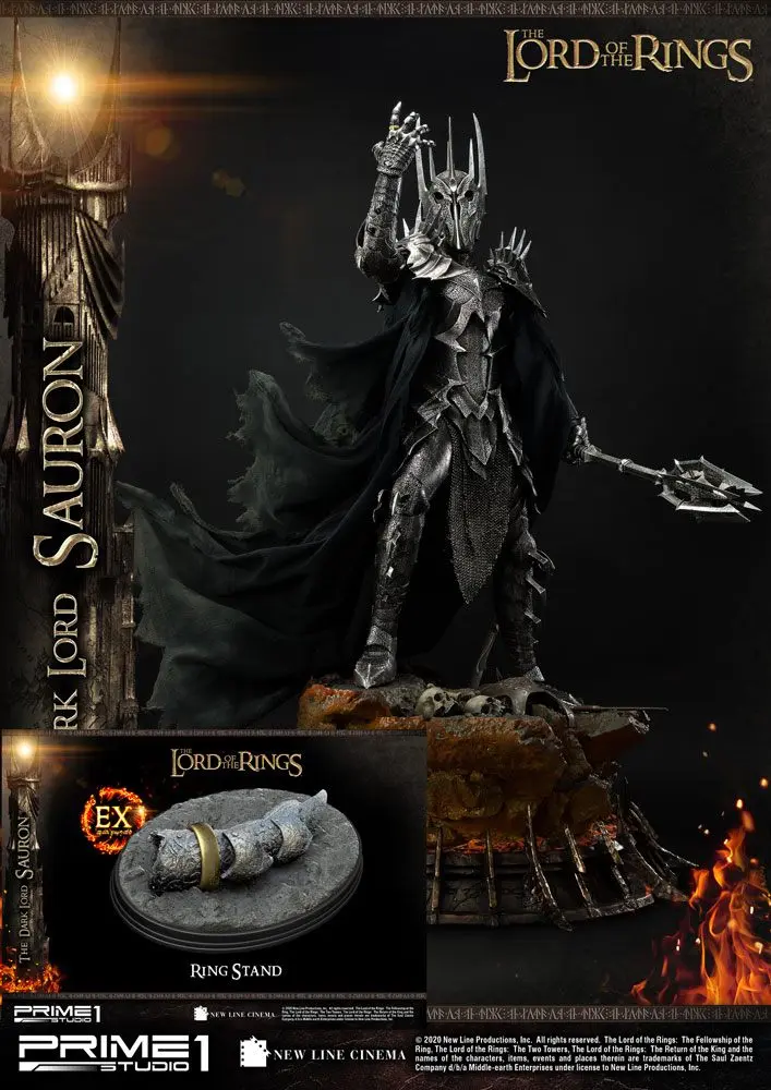 Lord of the Rings 1/4 The Dark Lord Sauron Exclusive Version szobor figura 109 cm termékfotó