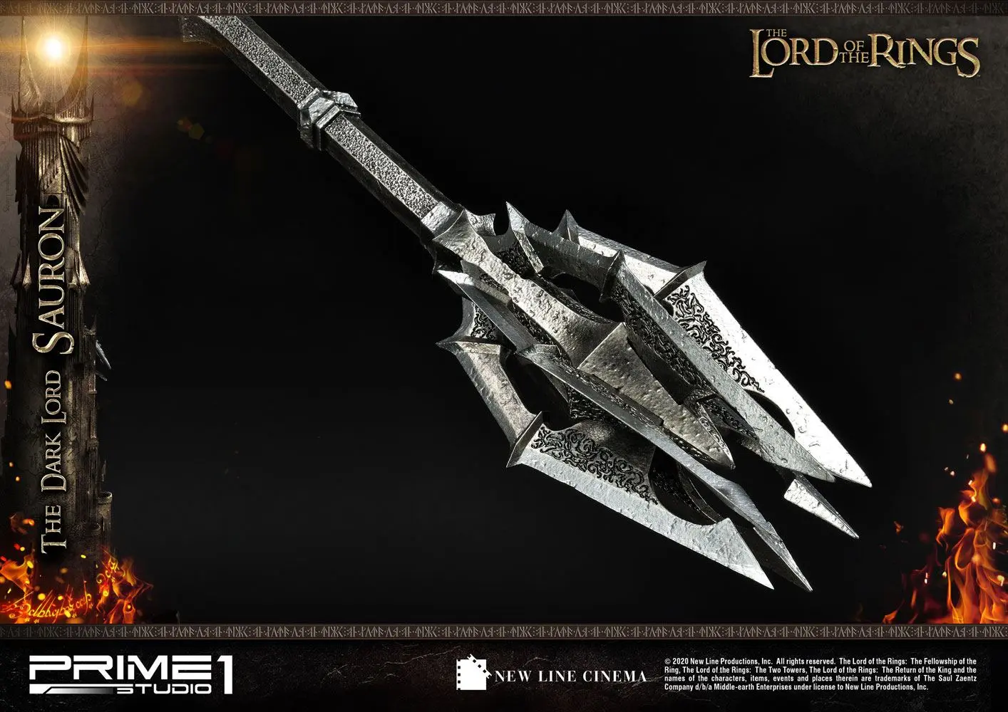 Lord of the Rings 1/4 The Dark Lord Sauron Exclusive Version szobor figura 109 cm termékfotó