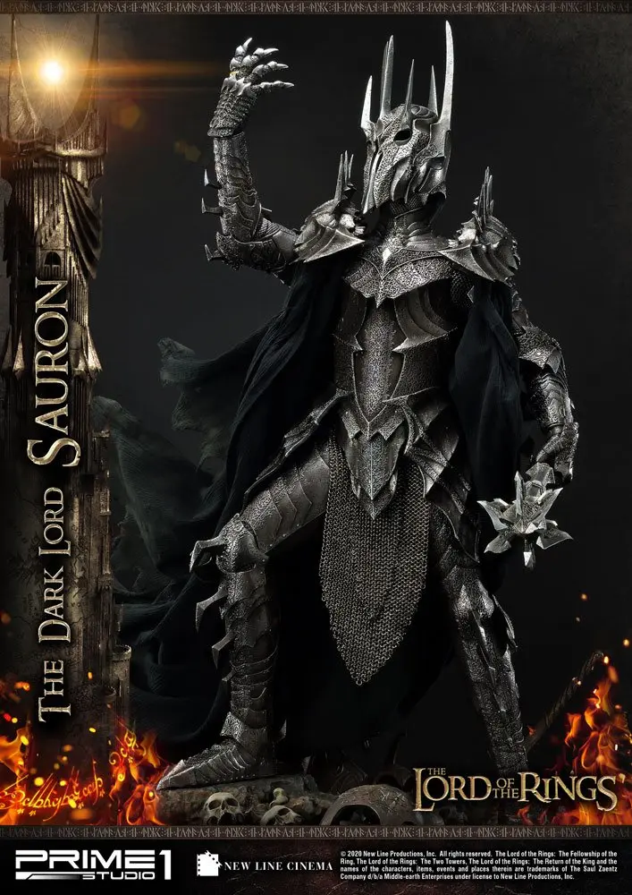 Lord of the Rings 1/4 The Dark Lord Sauron Exclusive Version szobor figura 109 cm termékfotó