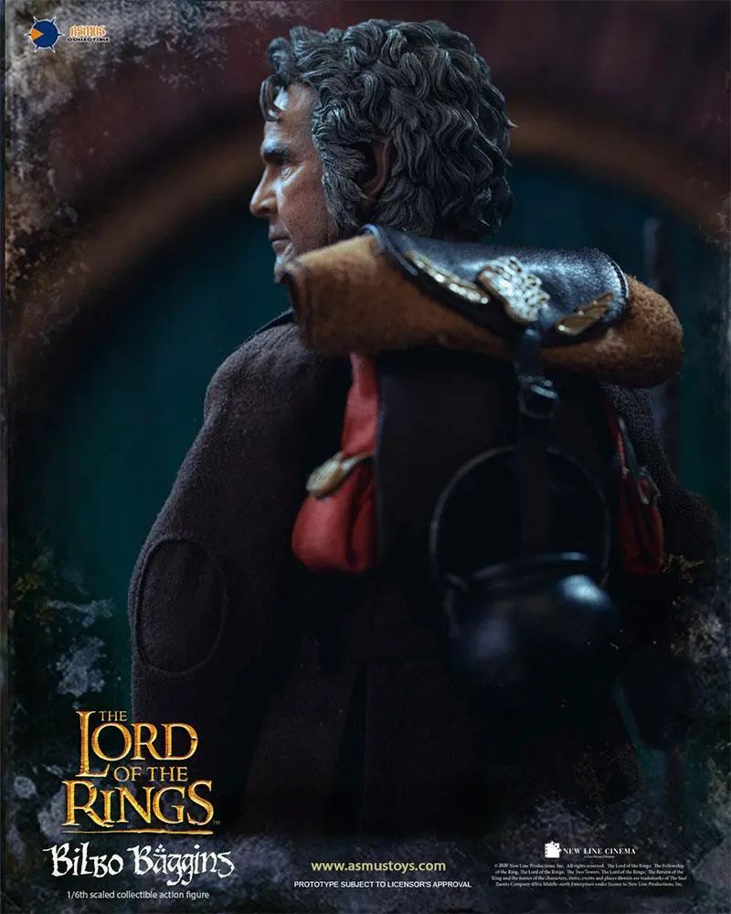 Lord of the Rings 1/6 Bilbo Baggins akciófigura 20 cm termékfotó