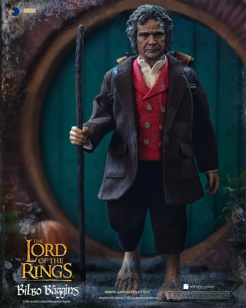Lord of the Rings 1/6 Bilbo Baggins akciófigura 20 cm termékfotó