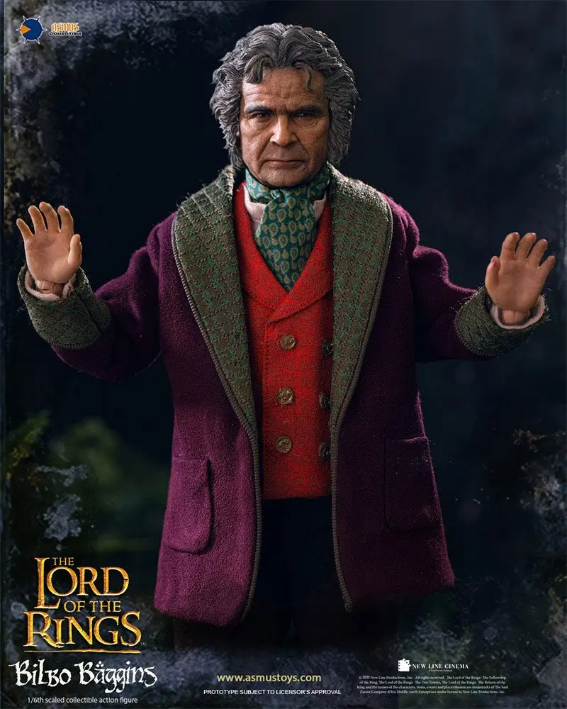 Lord of the Rings 1/6 Bilbo Baggins akciófigura 20 cm termékfotó