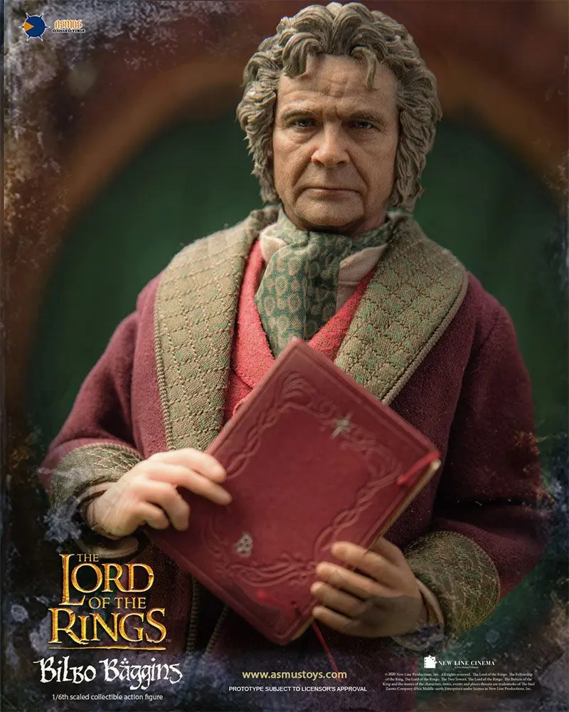 Lord of the Rings 1/6 Bilbo Baggins akciófigura 20 cm termékfotó