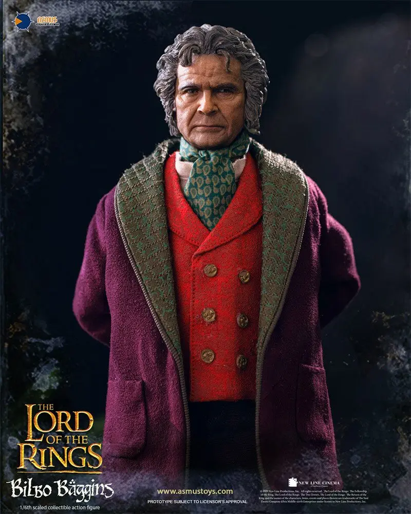 Lord of the Rings 1/6 Bilbo Baggins akciófigura 20 cm termékfotó
