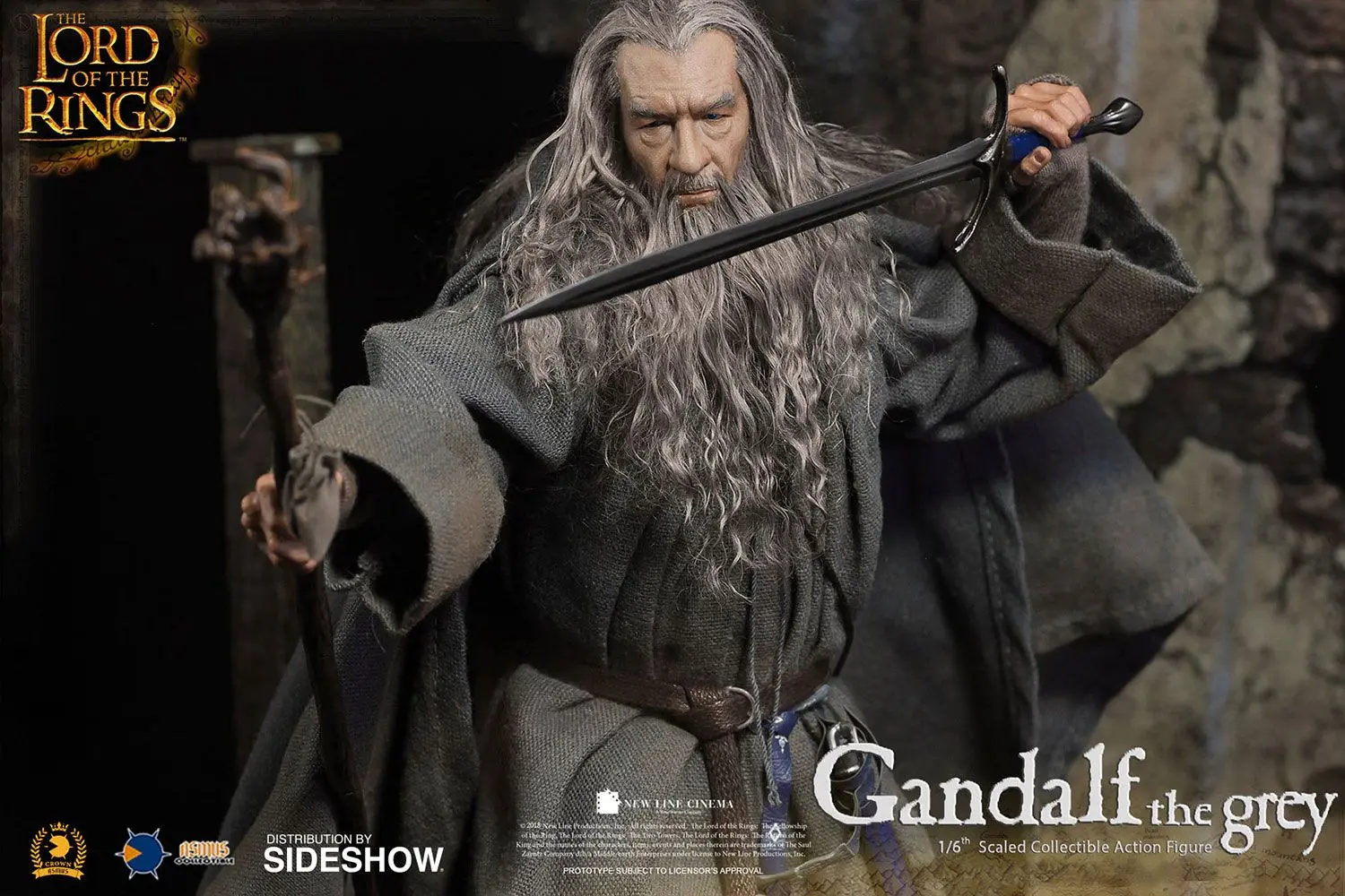 Lord of the Rings 1/6 Gandalf akciófigura 32 cm termékfotó