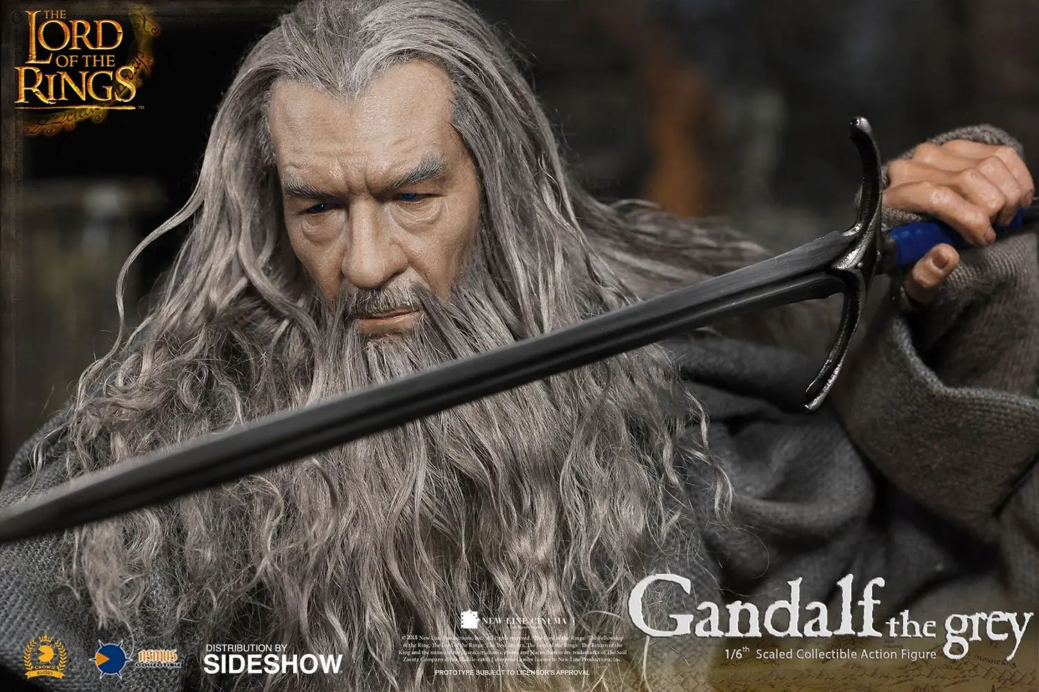 Lord of the Rings 1/6 Gandalf akciófigura 32 cm termékfotó
