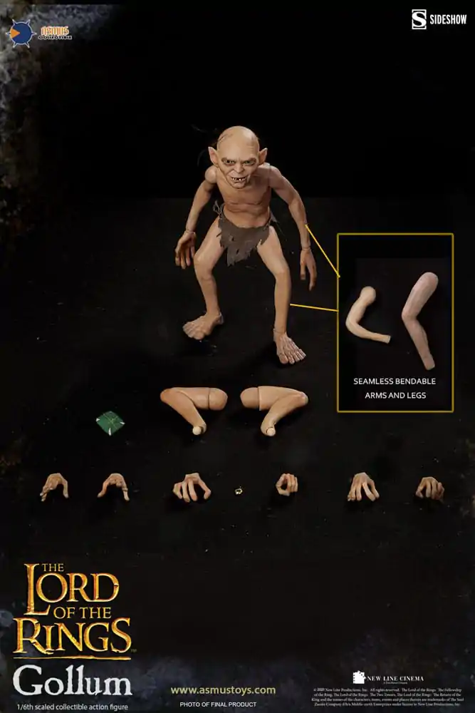 Lord of the Rings 1/6 Gollum akciófigura 20 cm termékfotó