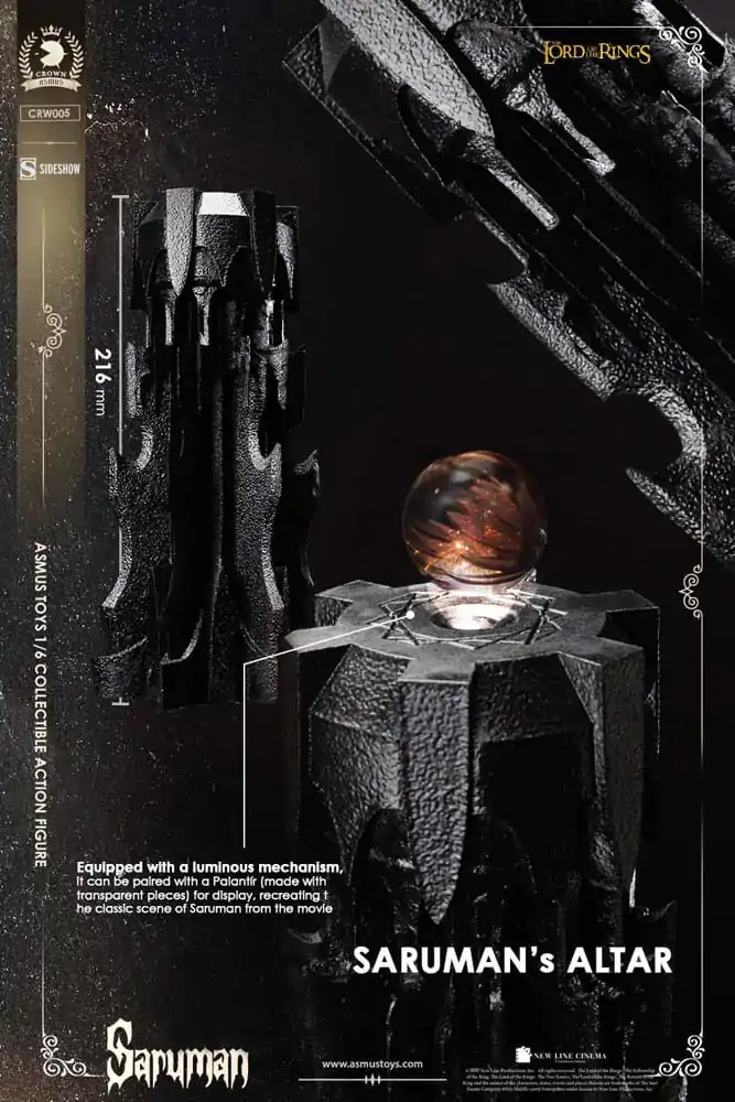 Lord of the Rings 1/6 Saruman akciófigura 31 cm termékfotó