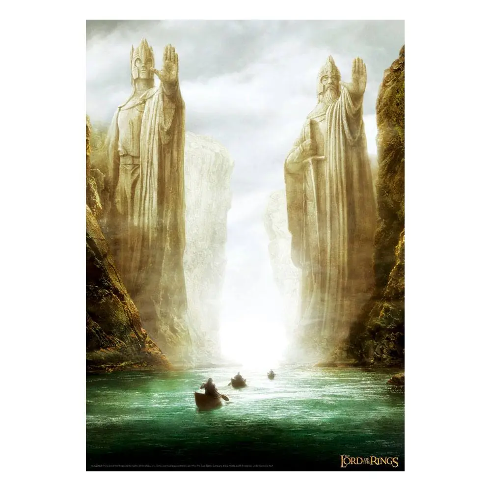 Lord of the Rings Art Print The Gates Limitált kiadás 42 x 30 cm termékfotó